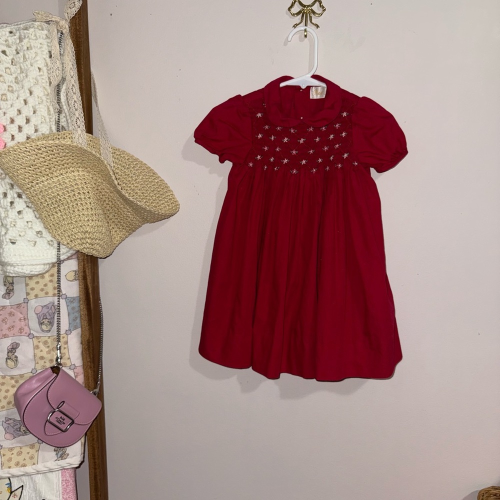 Red Petit Ami Heirloom dress